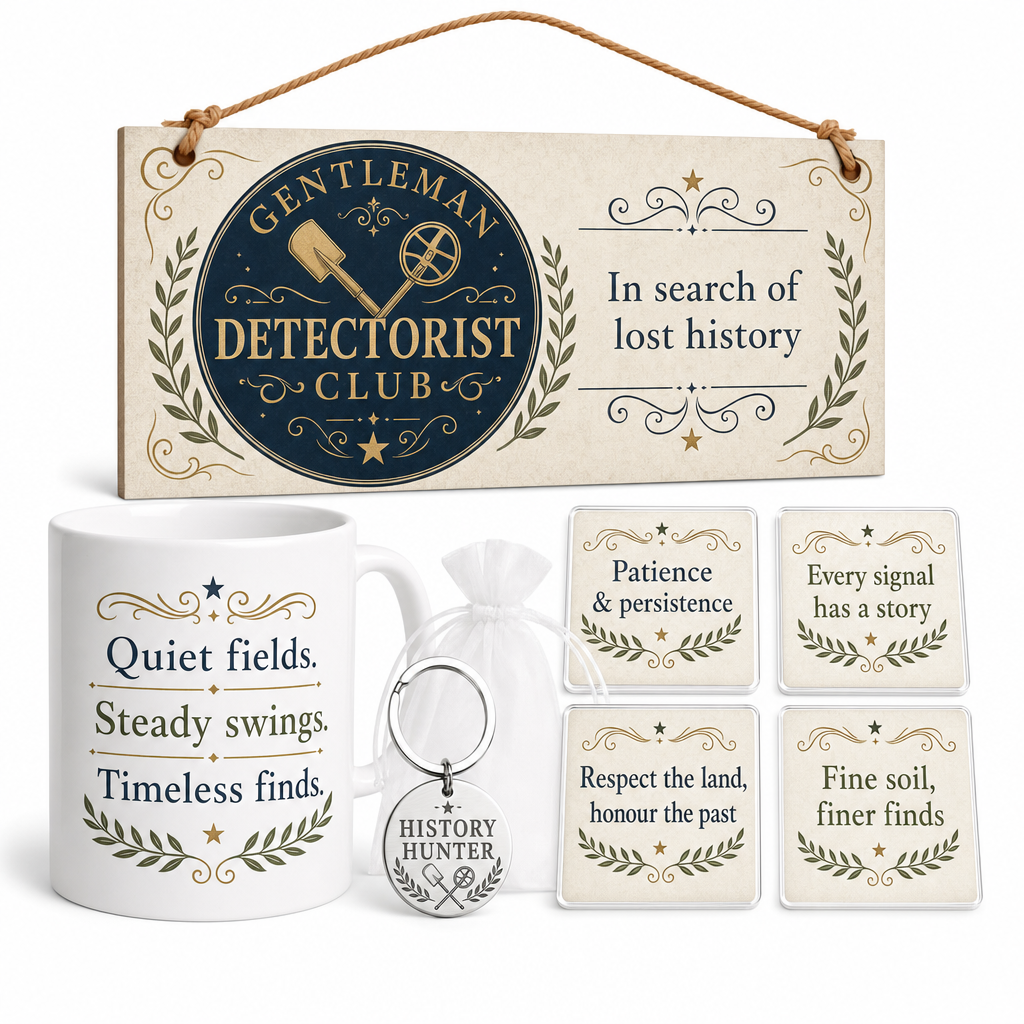 Gentleman Detectorist Club Gift Box Set