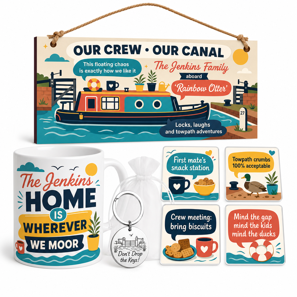 Crew Afloat Collective Personalised Gift Box Set