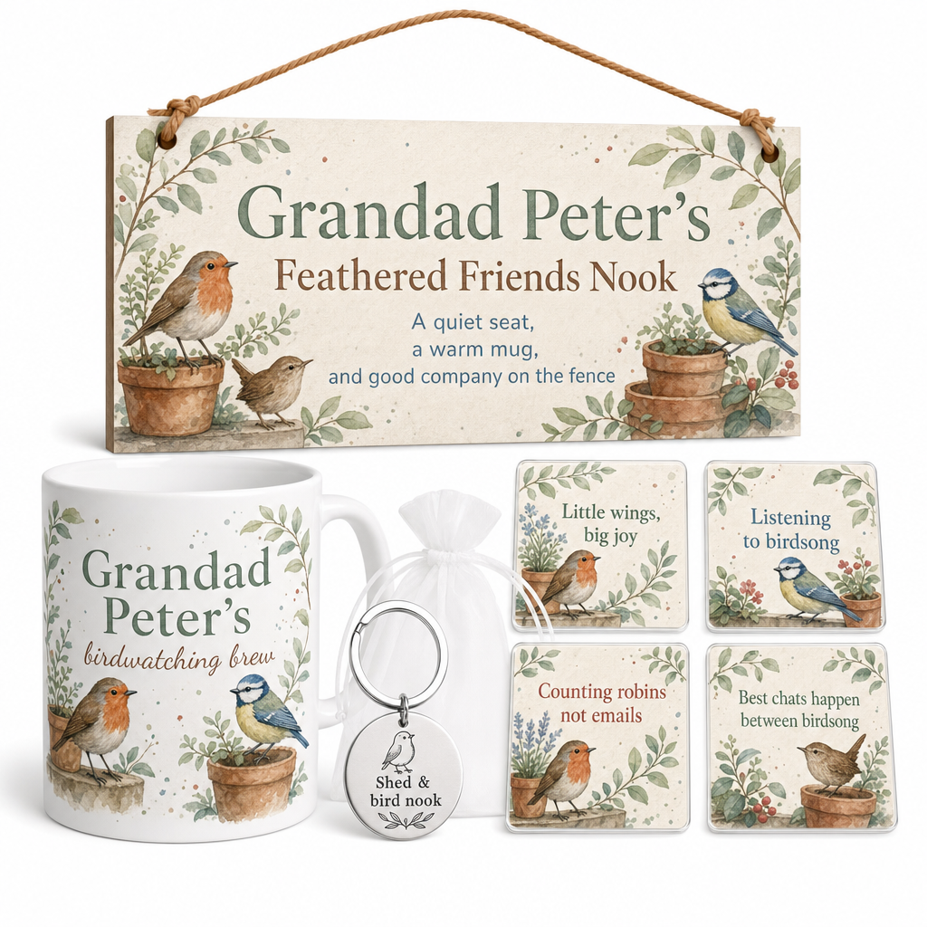 Feathered Friends Nook Personalised Gift Box Set