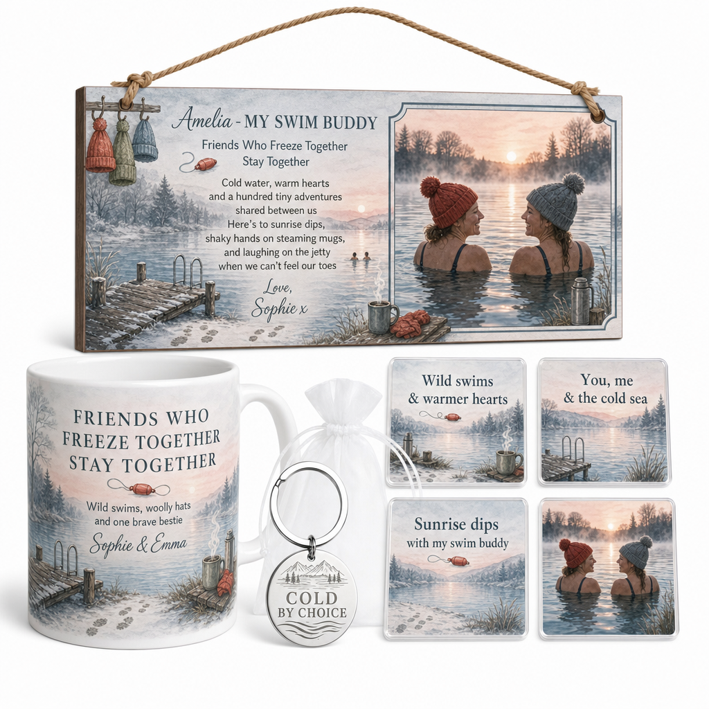 Friends Who Freeze Personalised Gift Box Set