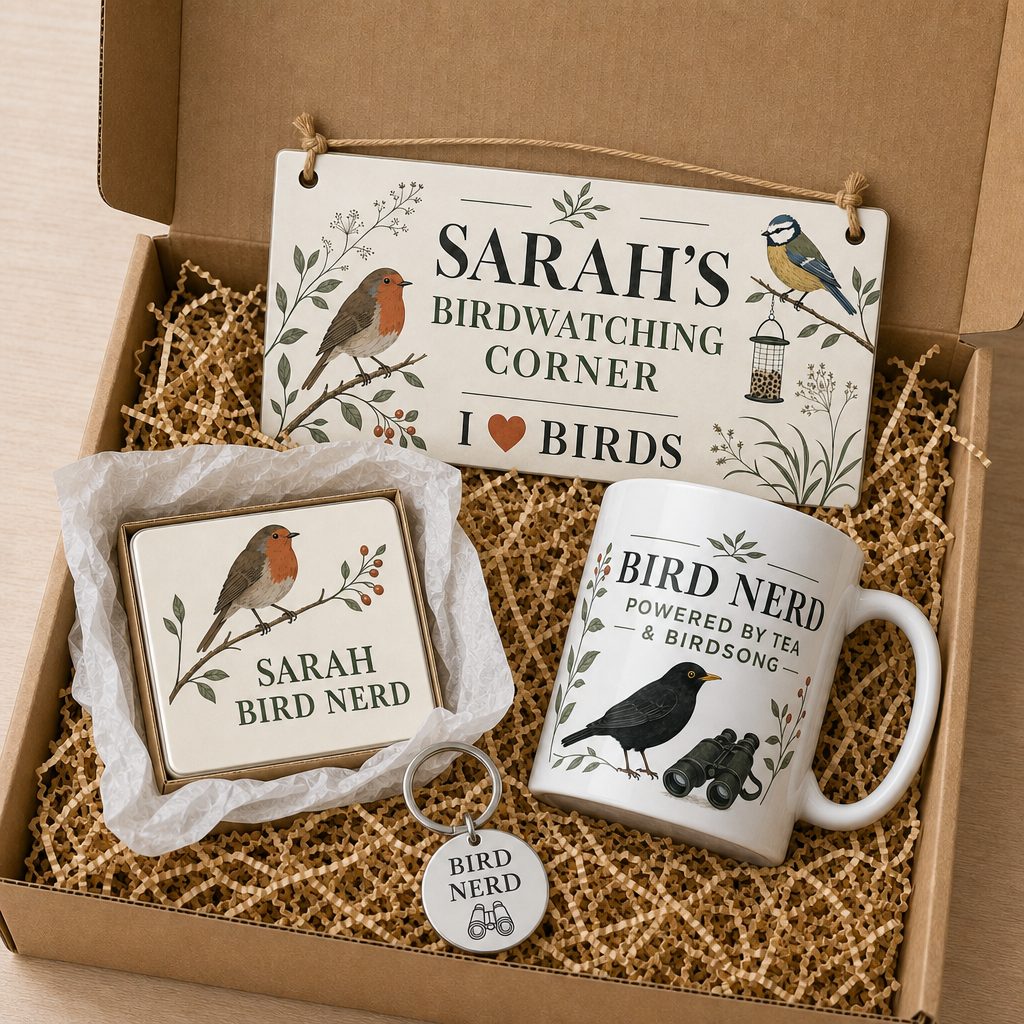 BIRD NERD Personalised Gift Box Set