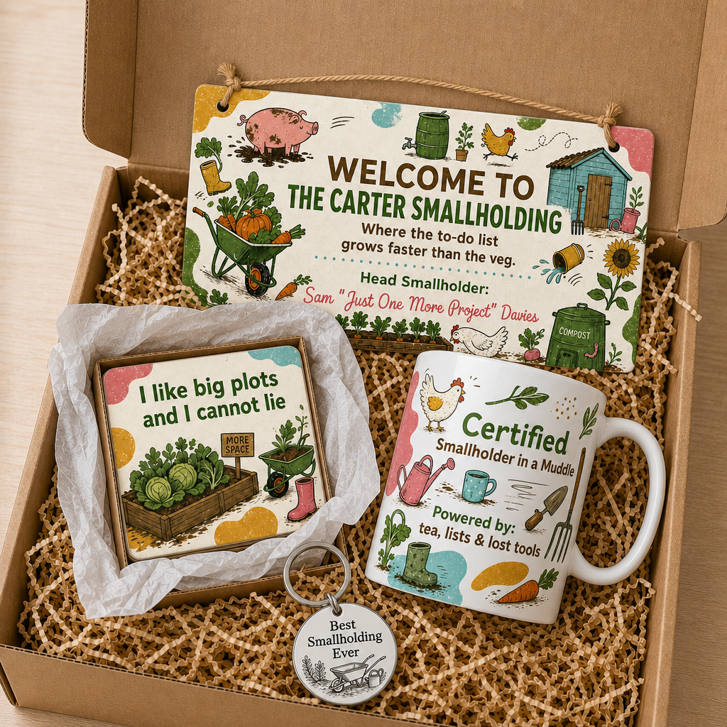 Pun-derful Plot Keeper Personalised Gift Box Set