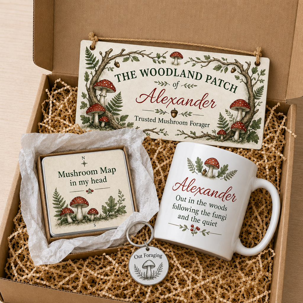 Forest Forager Crest Personalised Gift Box Set