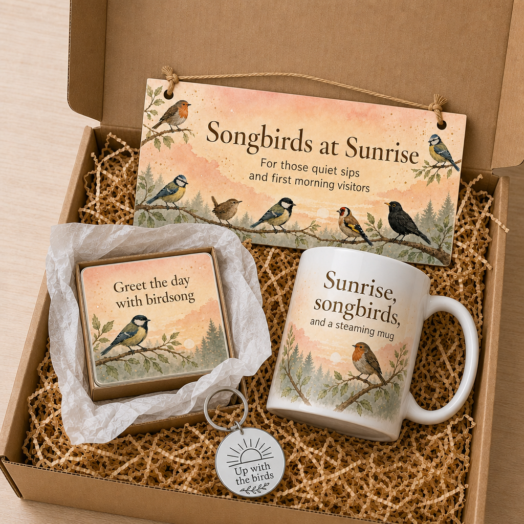 Songbirds At Sunrise Gift Box Set