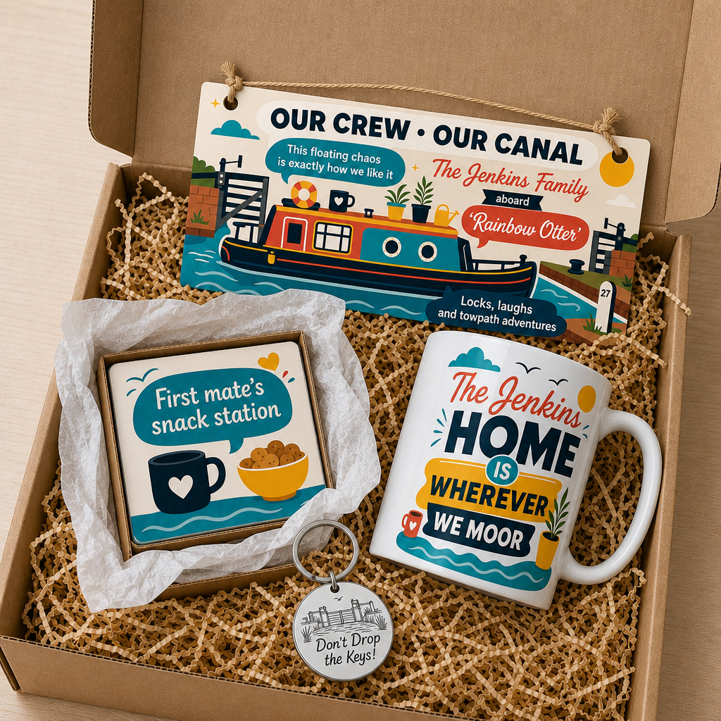 Crew Afloat Collective Personalised Gift Box Set