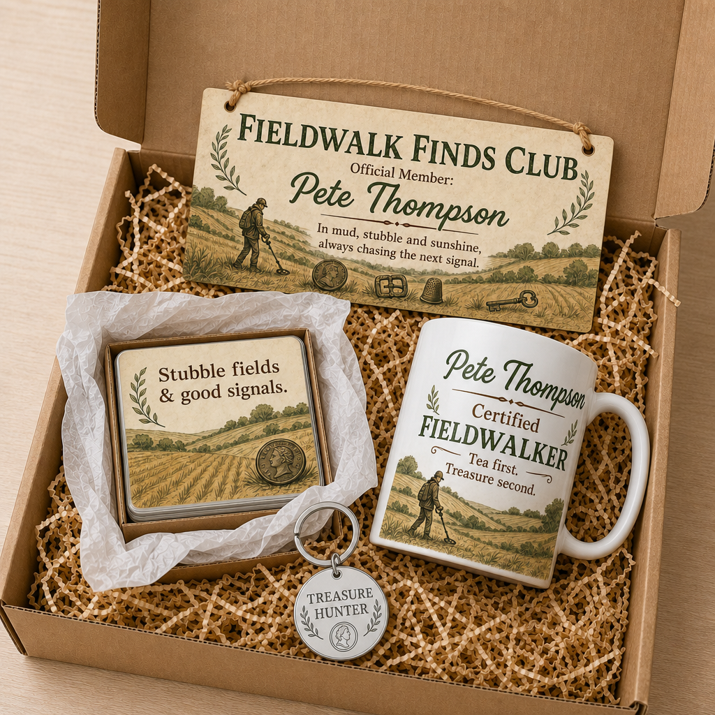 Fieldwalk Finds Club Personalised Gift Box Set