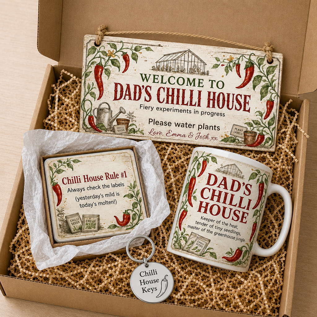 Personalised Chilli House Personalised Gift Box Set