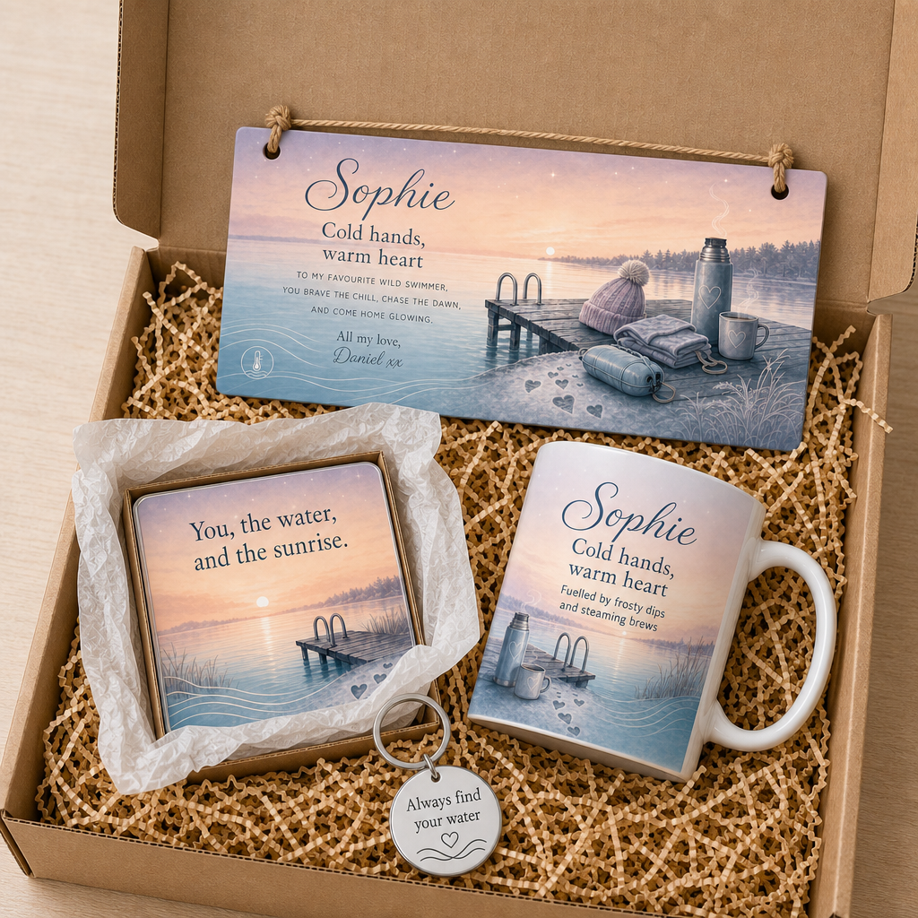 Cold Hands Warm Heart Personalised Gift Box Set