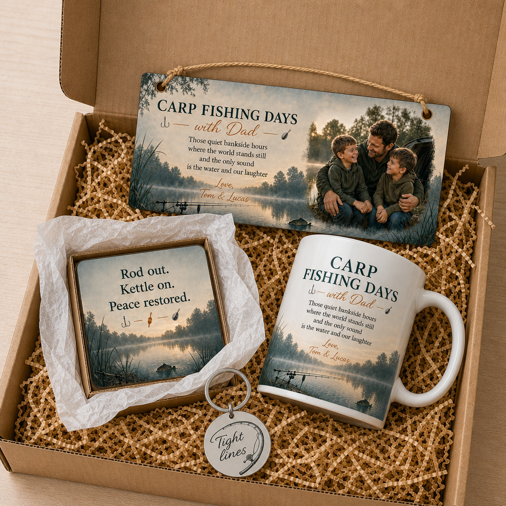 Carp Lake Stillness Personalised Gift Box Set