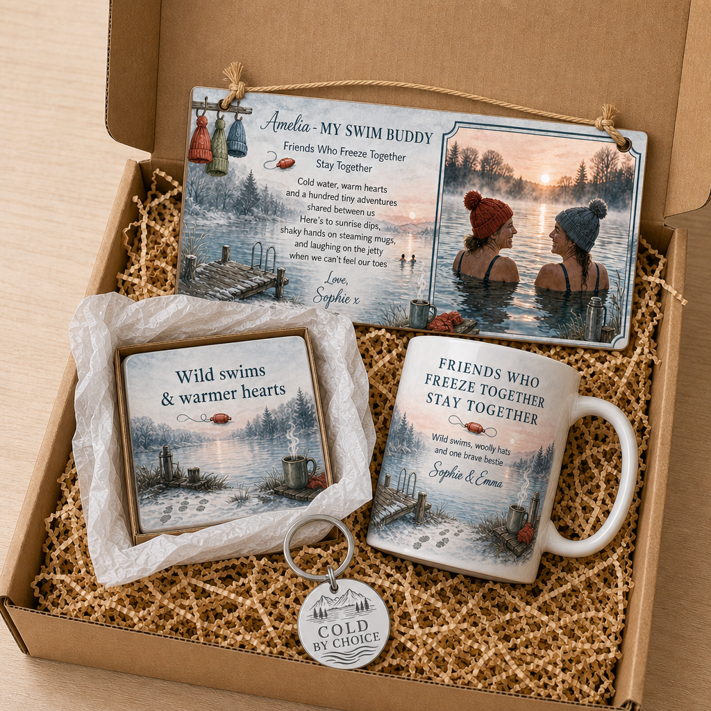 Friends Who Freeze Personalised Gift Box Set