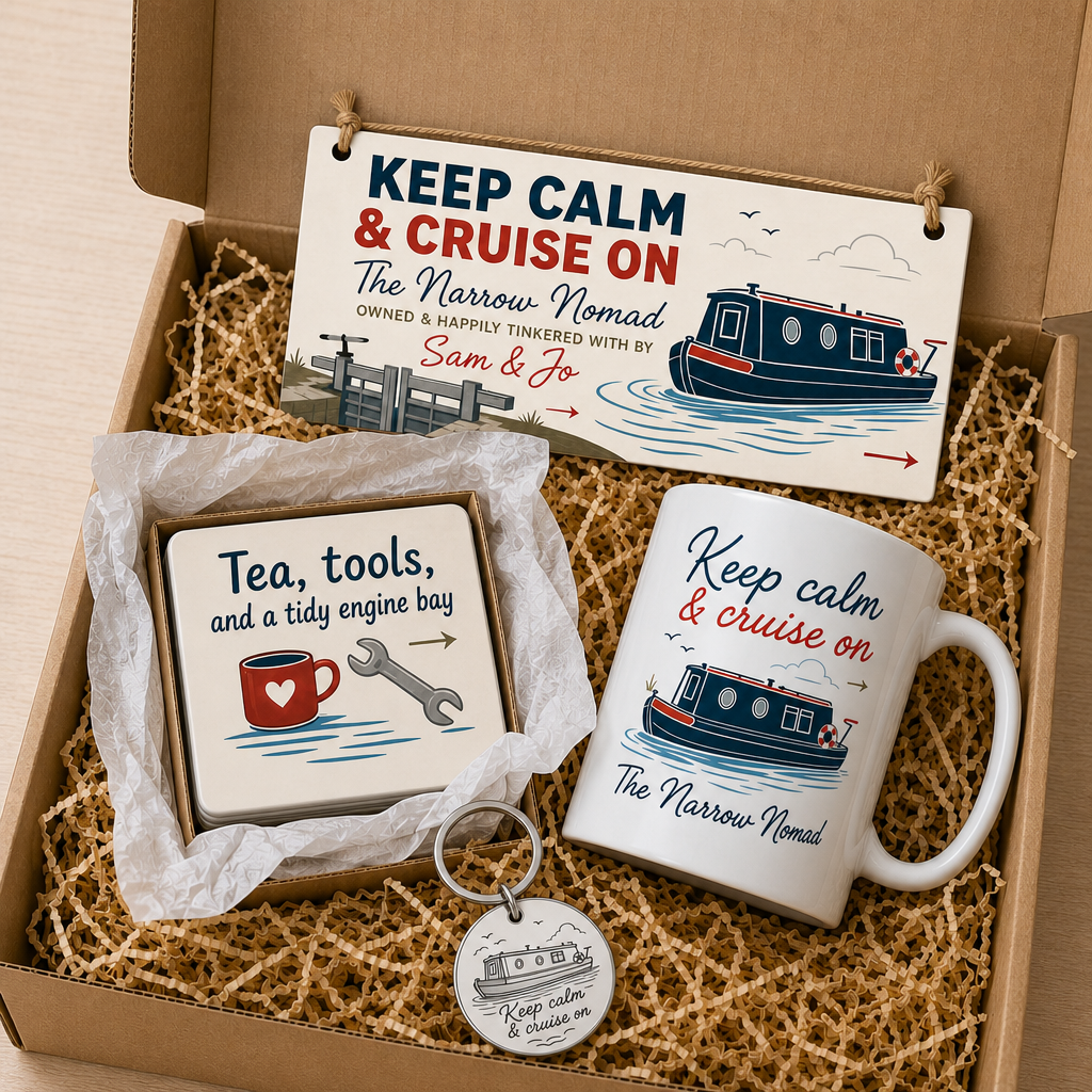 Cruise Calm Collection Personalised Gift Box Set