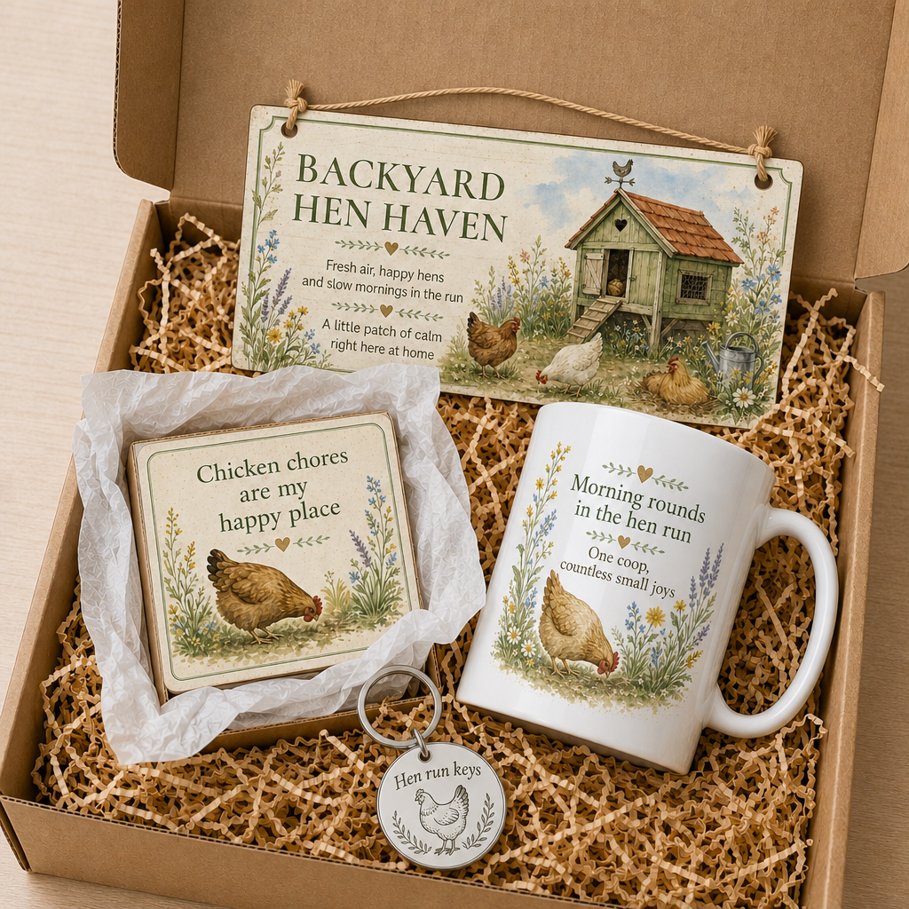 Backyard Hen Haven Gift Box Set