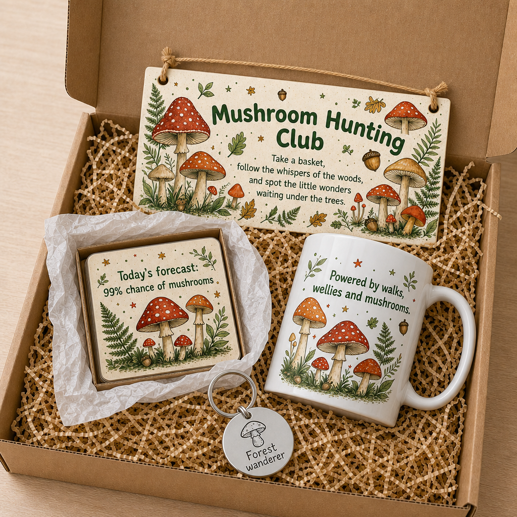 Woodland Mushroom Ramble Gift Box Set
