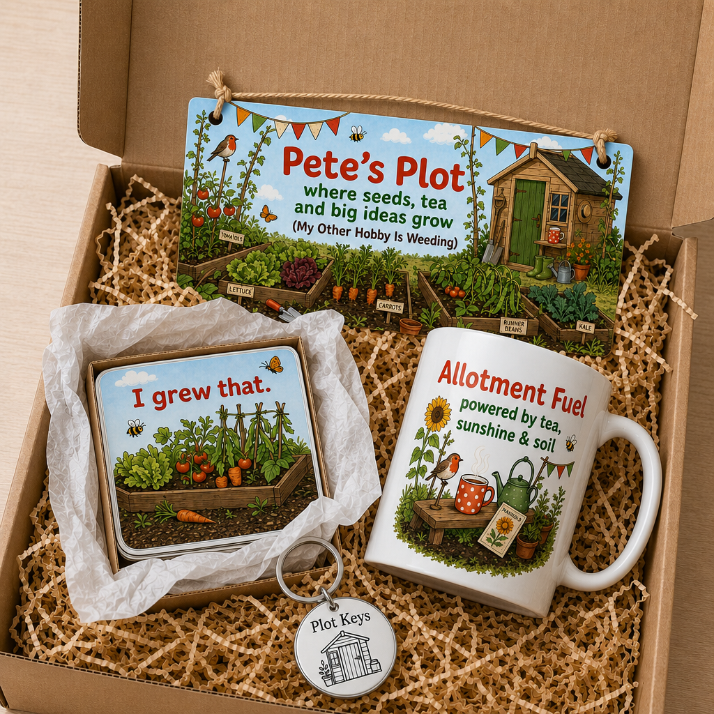 Plot Of Our Dreams Personalised Gift Box Set