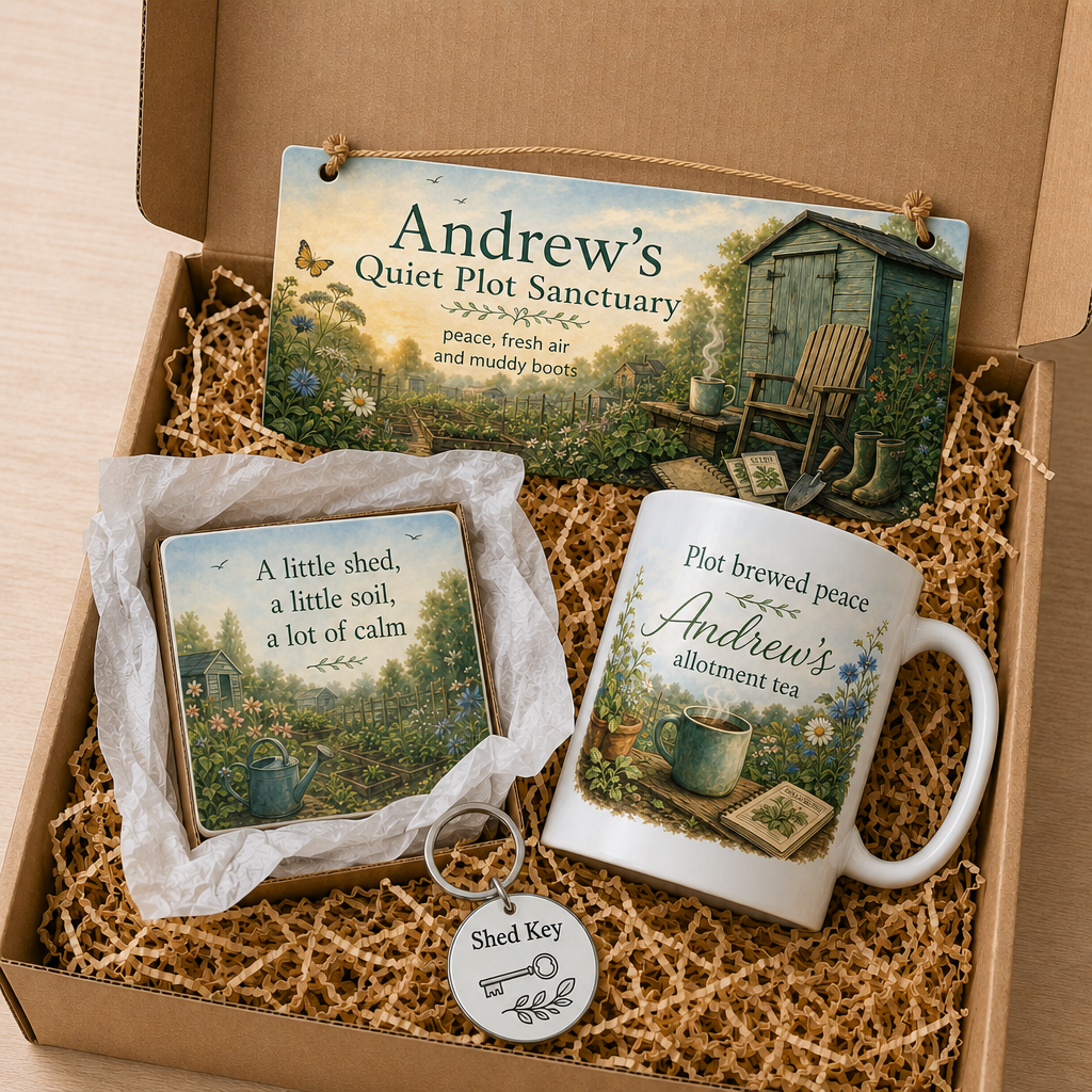 Quiet Plot Sanctuary Personalised Gift Box Set