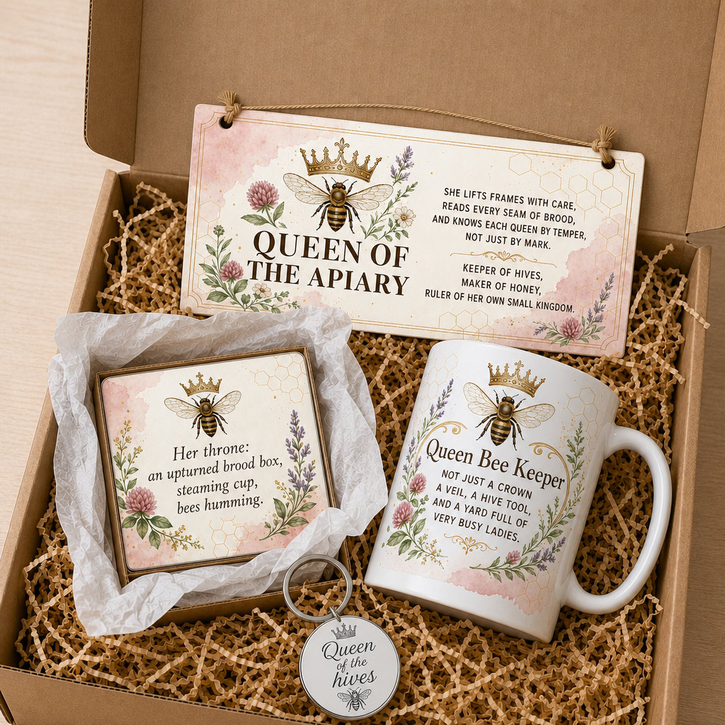 Queen In The Apiary Gift Box Set