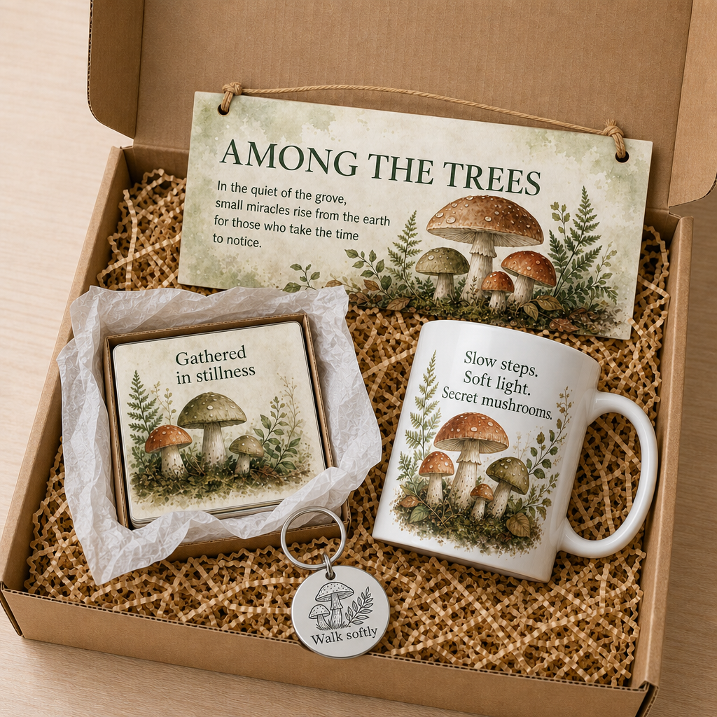 Quiet Grove Mushrooms Gift Box Set