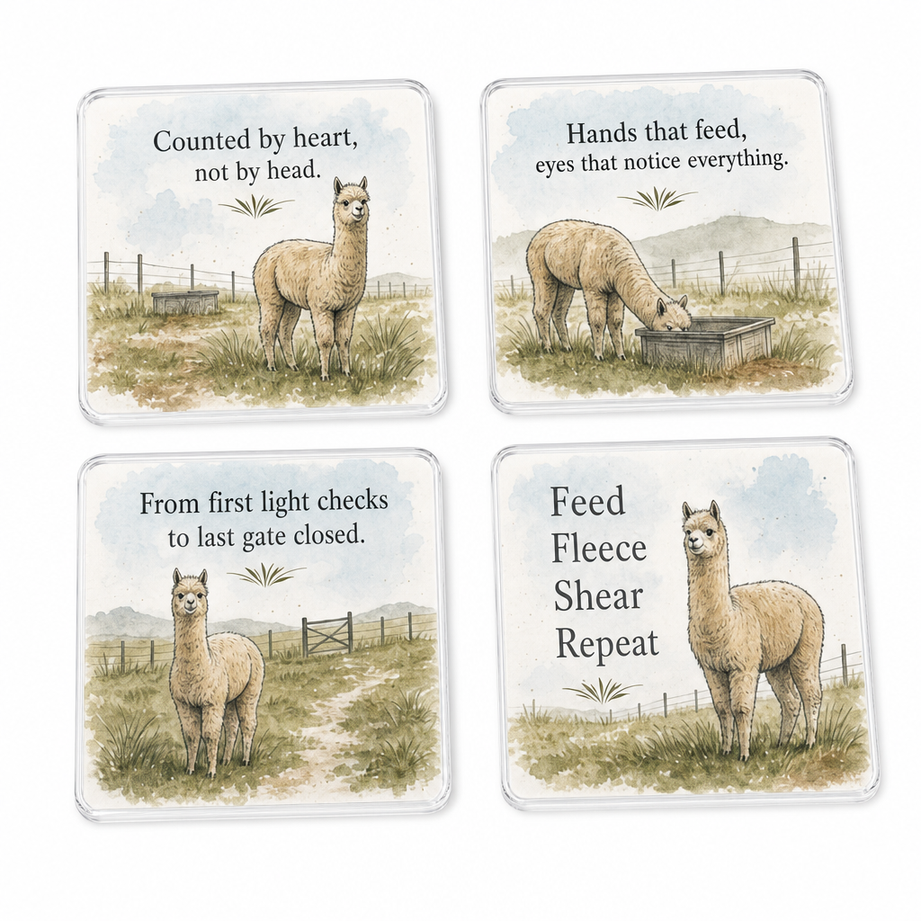 Alpaca Field Steward Personalised Gift Box Set