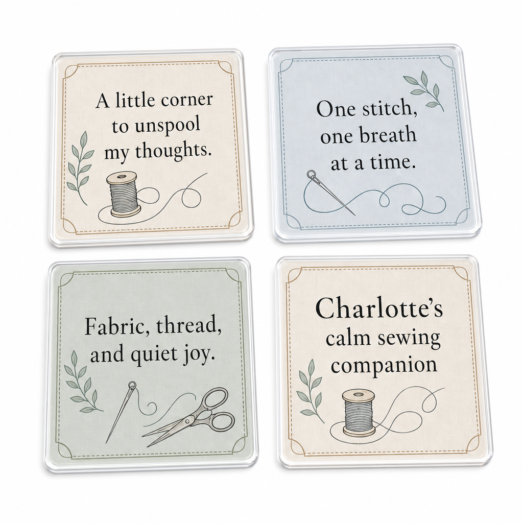 Quiet Stitch Sanctuary Personalised Gift Box Set