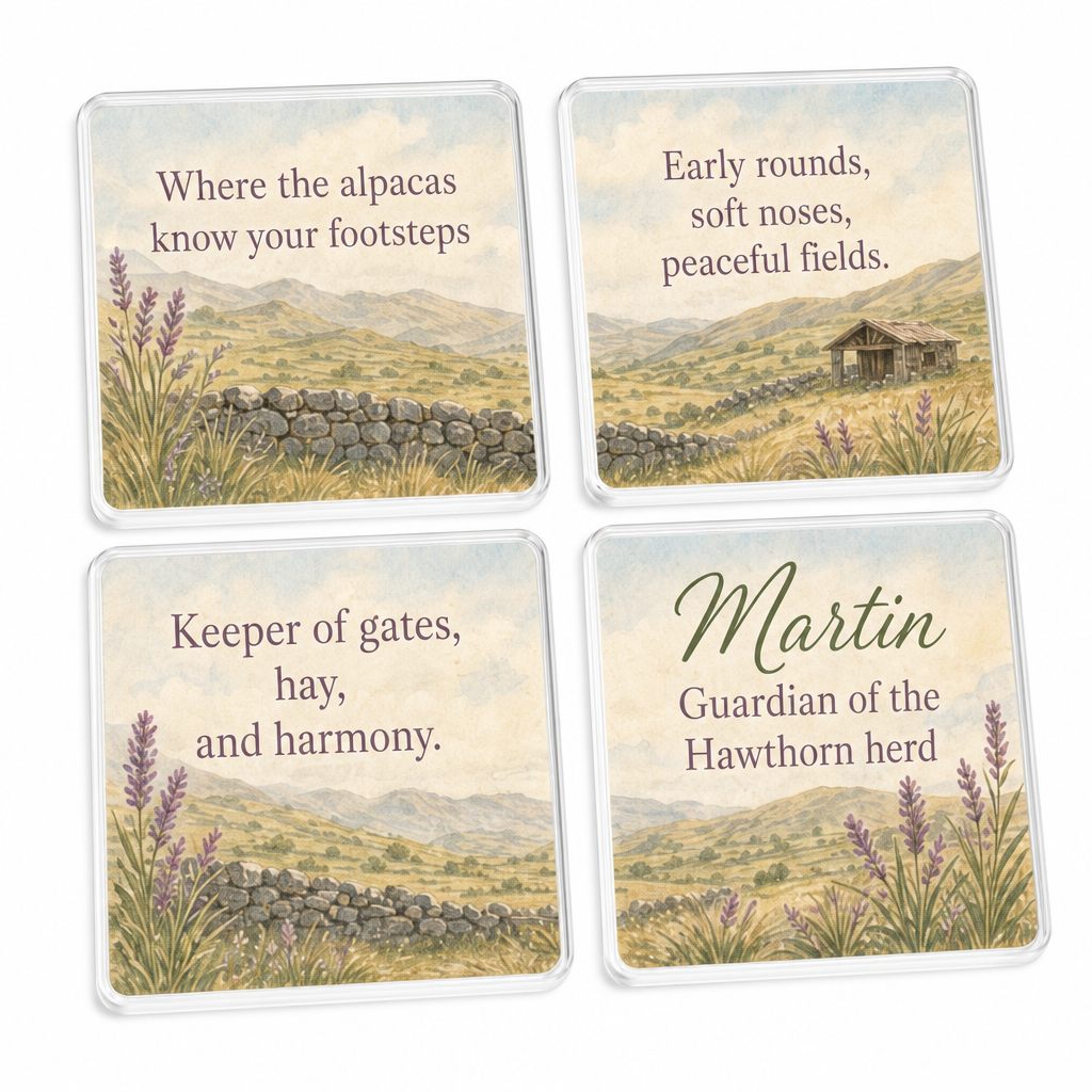 Andean Alpaca Guardian Personalised Gift Box Set