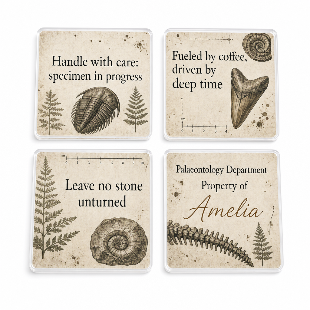 Professor Of Palaeontology Personalised Gift Box Set