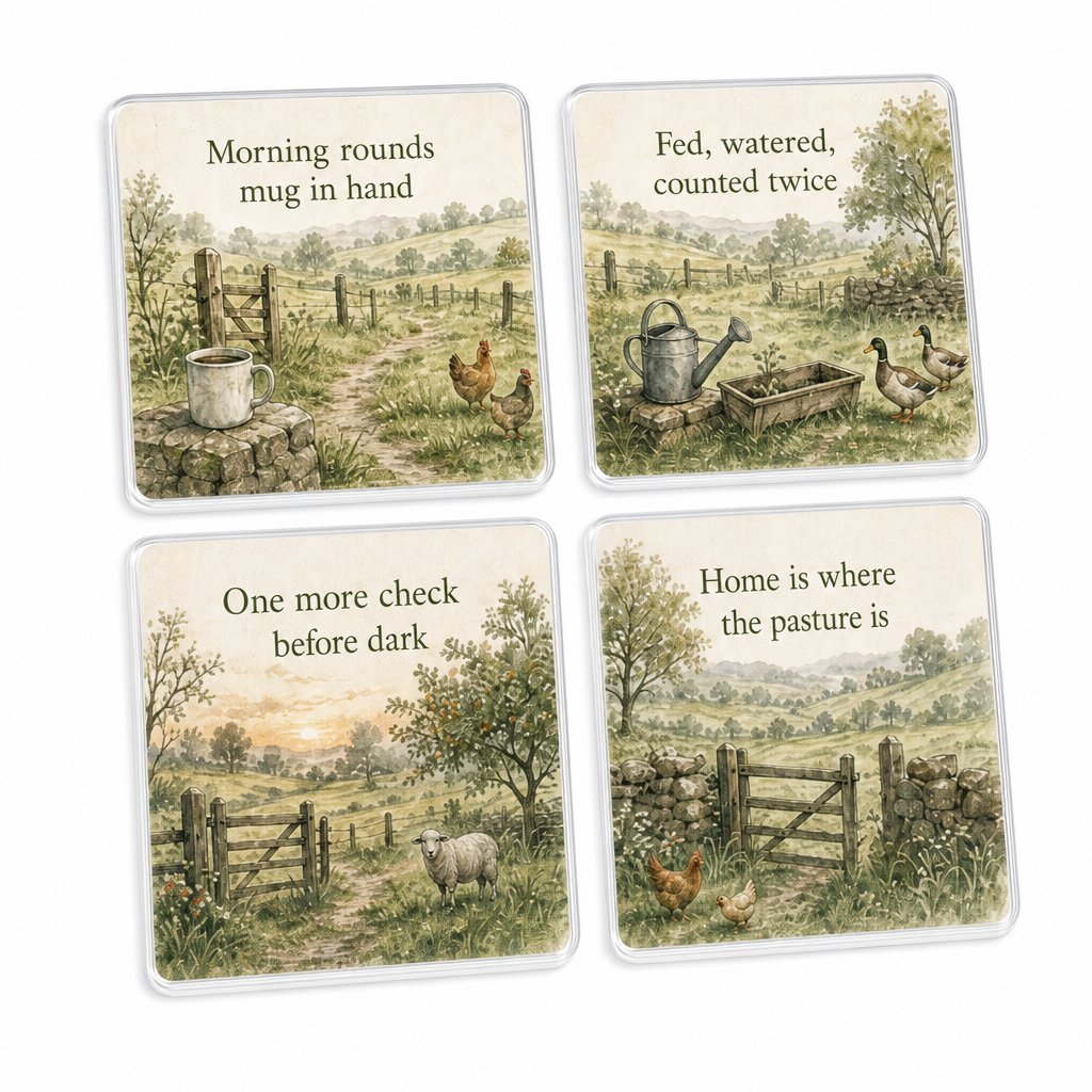 Pasture Morning Quiet Personalised Gift Box Set