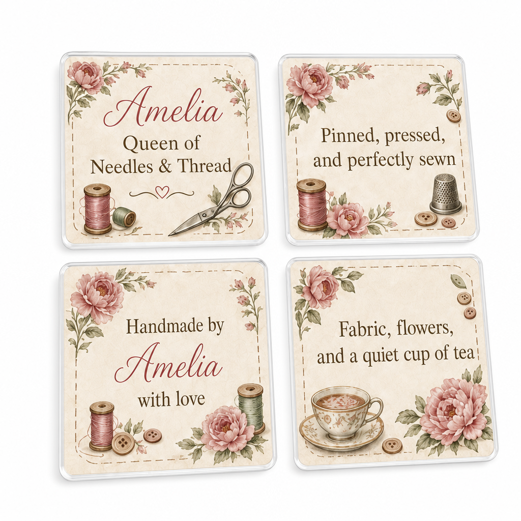 Stitching In Bloom Personalised Gift Box Set