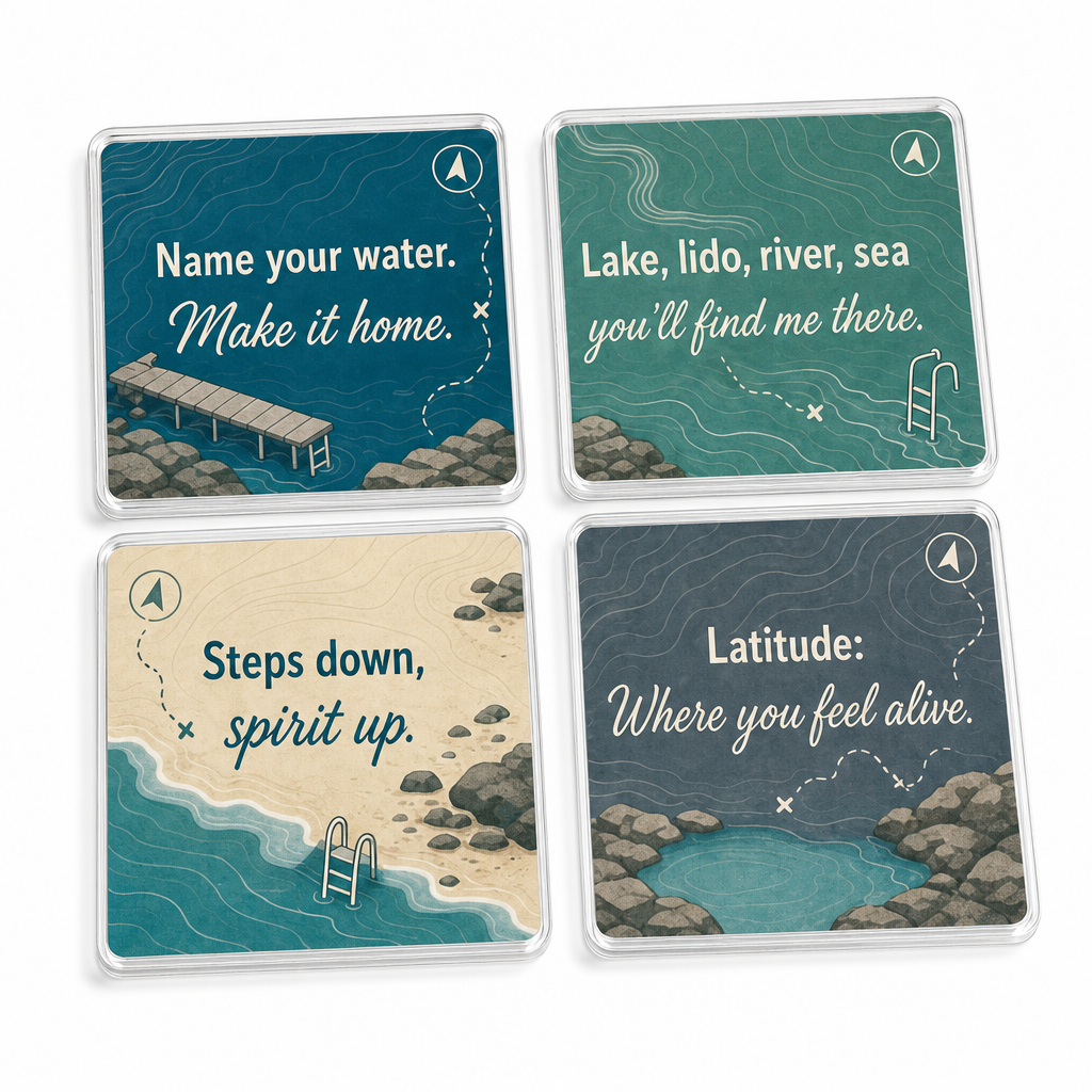 Wild Swim Wayfinder Personalised Gift Box Set