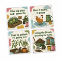 Pun-derful Plot Keeper Personalised Coasters (Set of 4)