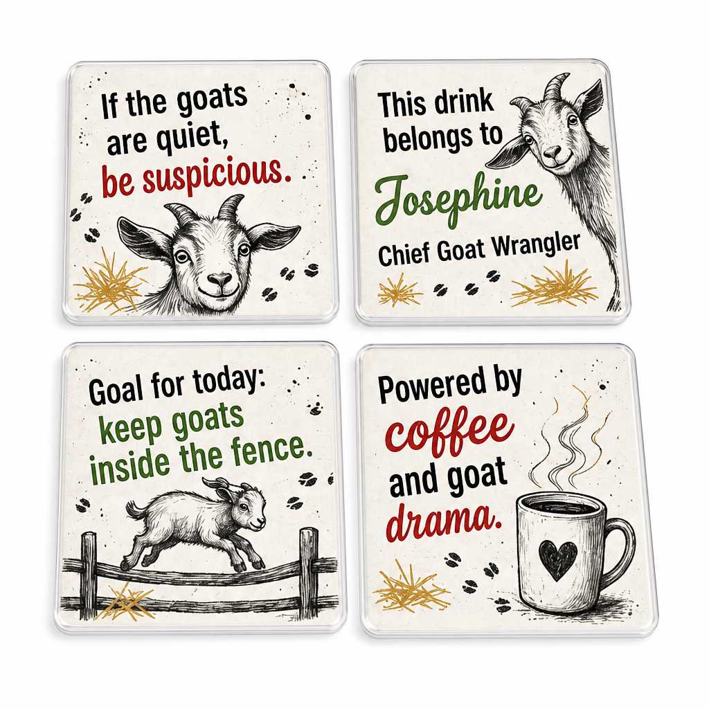 Goat Chaos Manager Personalised Gift Box Set