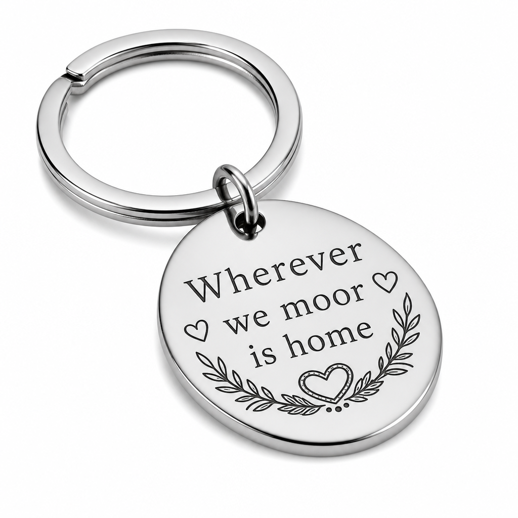 Mooring Heart Home Personalised Gift Box Set