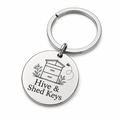 Quiet Hive Keeper Personalised Keyring