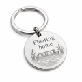 Serene Floating Haven Personalised Keyring