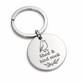 Feathered Friends Nook Personalised Keyring
