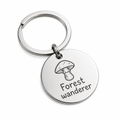 Woodland Mushroom Ramble Keyring