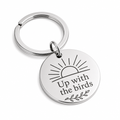 Songbirds At Sunrise Keyring