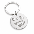 Quiet Plot Sanctuary Personalised Keyring