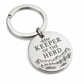 Alpaca Field Steward Personalised Keyring