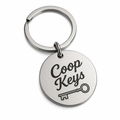 Rustic Coop Life Keyring