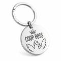 Cluckin Good Laughs Keyring