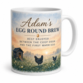 Dawn Egg Rounds Personalised Mug