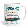 Solo Canal Days Personalised Mug
