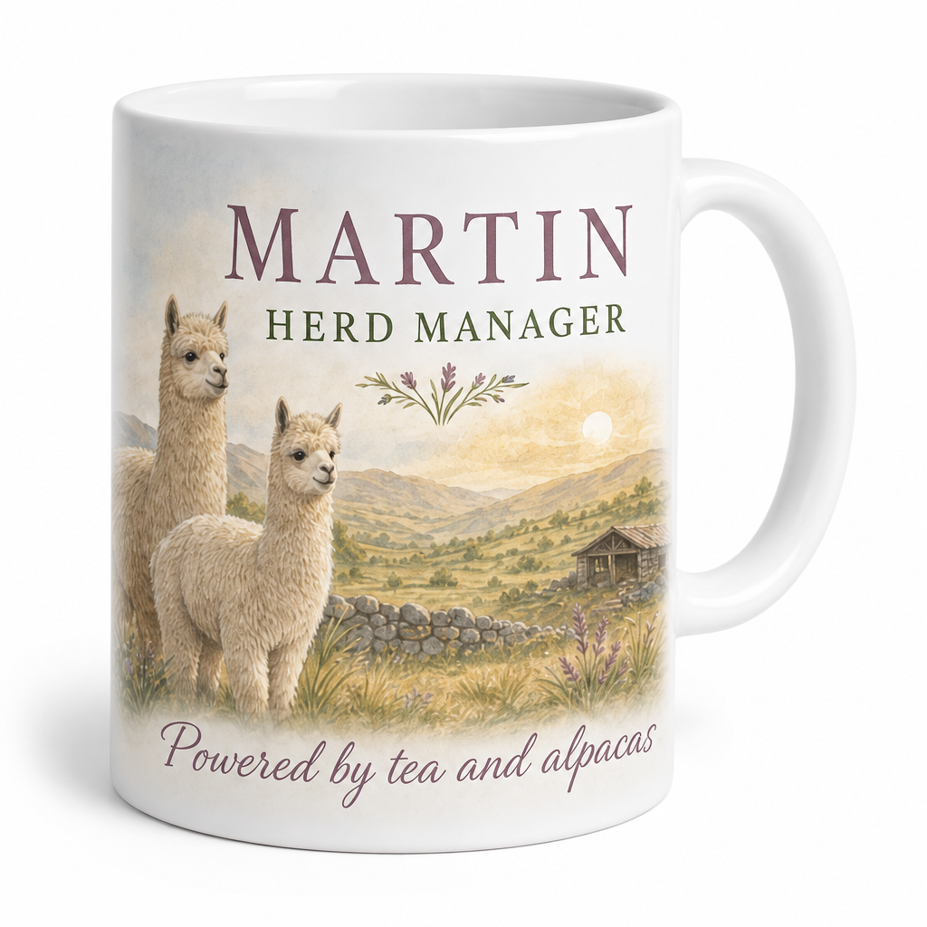 Andean Alpaca Guardian Personalised Gift Box Set
