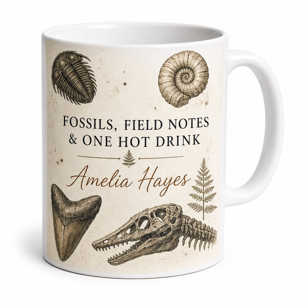 Professor Of Palaeontology Personalised Gift Box Set