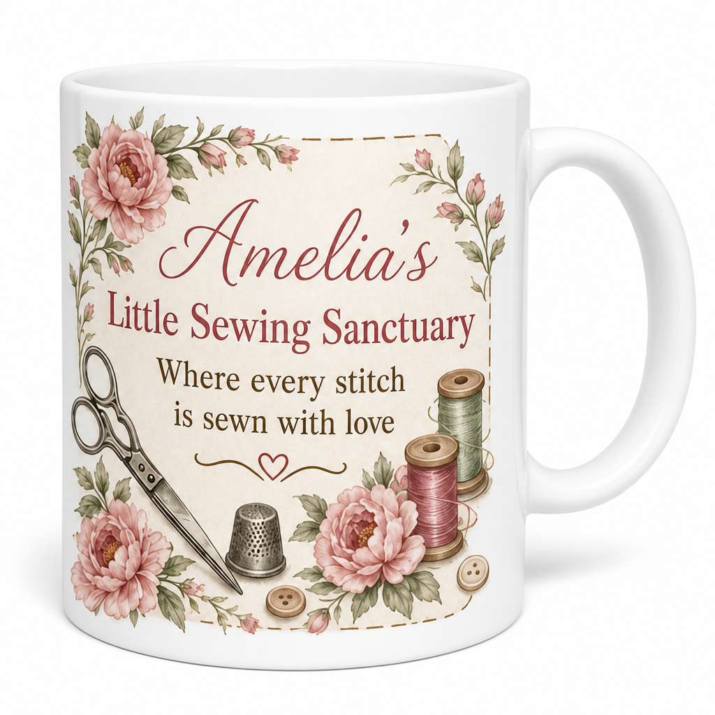 Stitching In Bloom Personalised Gift Box Set