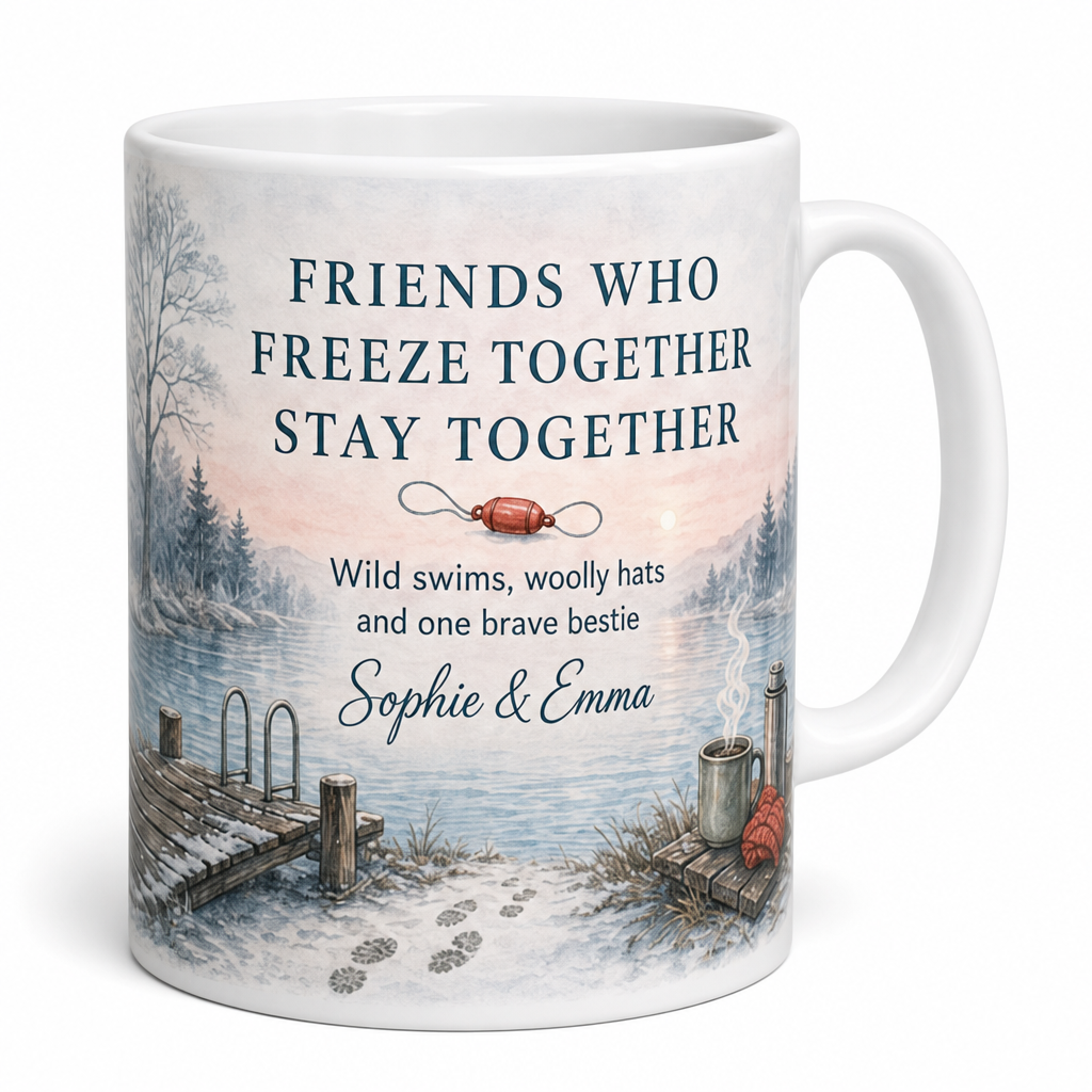 Friends Who Freeze Personalised Gift Box Set