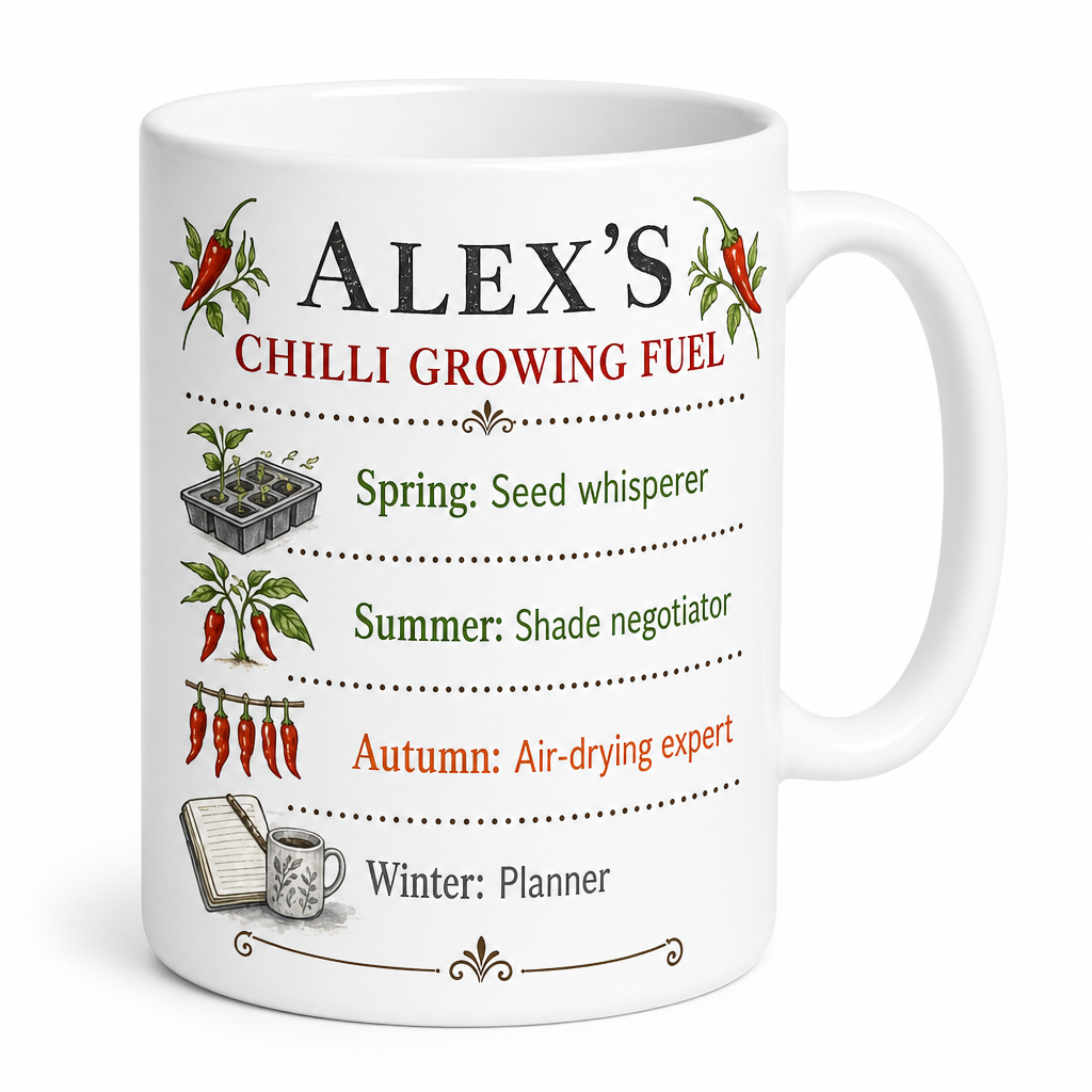 Chilli Seasons Journal Personalised Gift Box Set