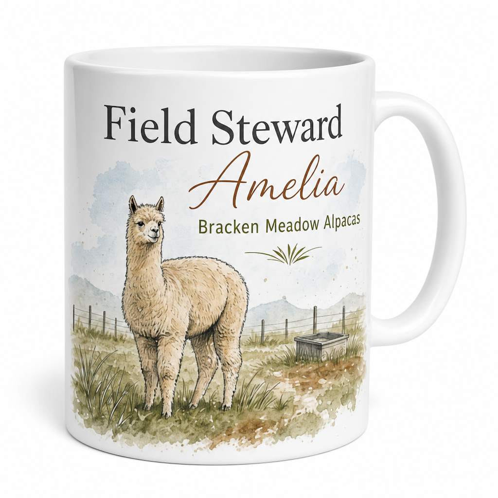 Alpaca Field Steward Personalised Gift Box Set