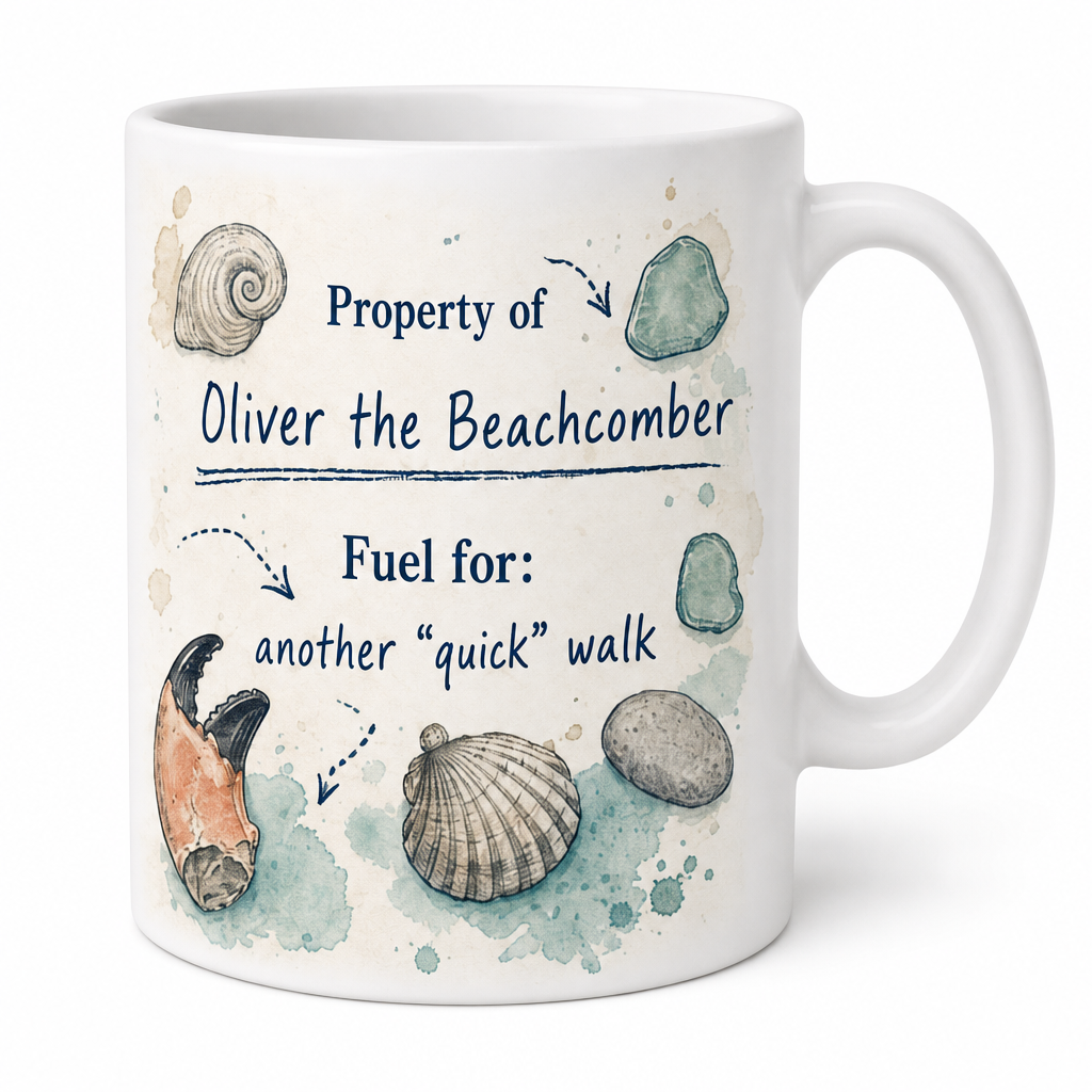 Low Tide Treasure Log Personalised Gift Box Set