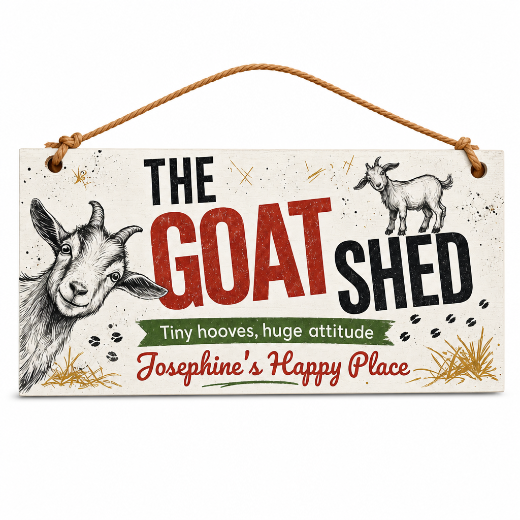 Goat Chaos Manager Personalised Gift Box Set